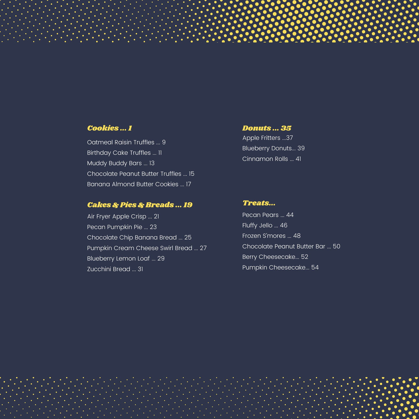 Sweet Treats Digital Download