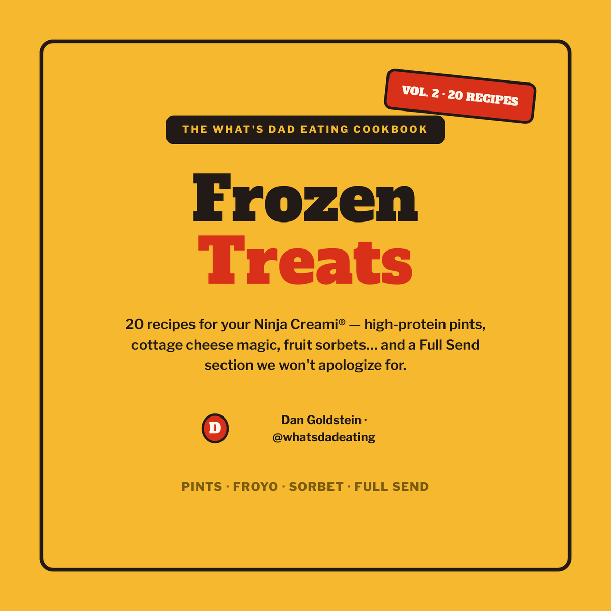 Frozen Treats — The Cookbook (Vol. 2)
